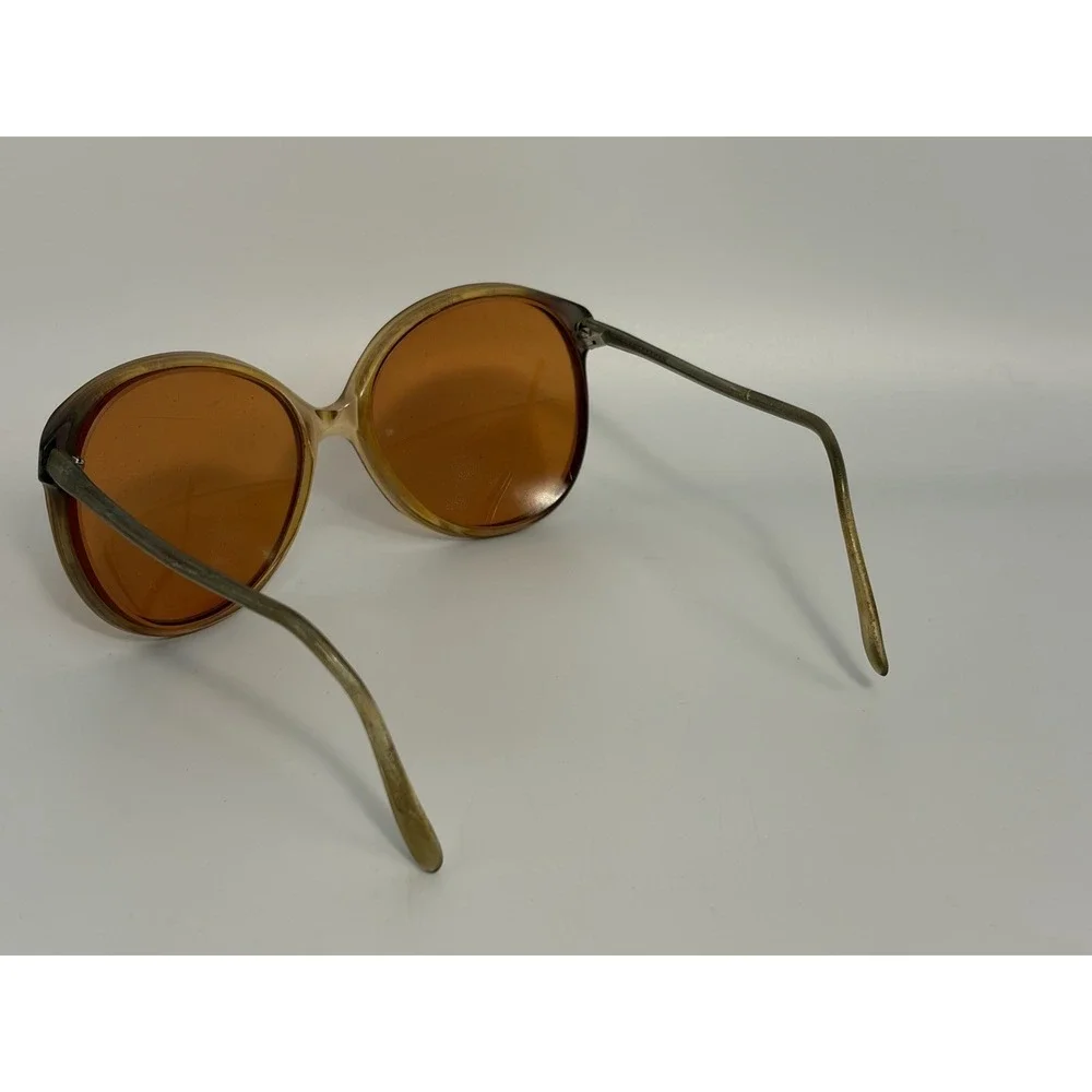 Rodenstock Denise Opal 135/Vtg Eyeglass Frames Only/Yellow/Hollywood/Retro/READ~